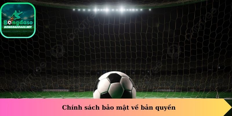 Chính sách bảo mật về bản quyền