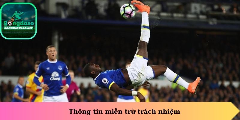 Thông tin Miễn Trừ Trách Nhiệm