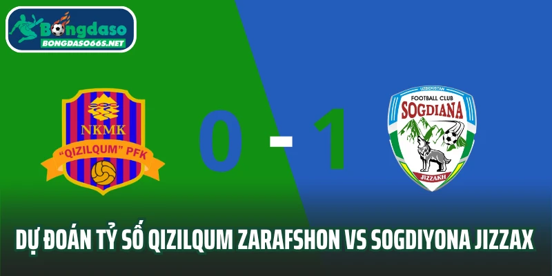 Dự đoán tỷ số Qizilqum Zarafshon vs Sogdiyona Jizzax