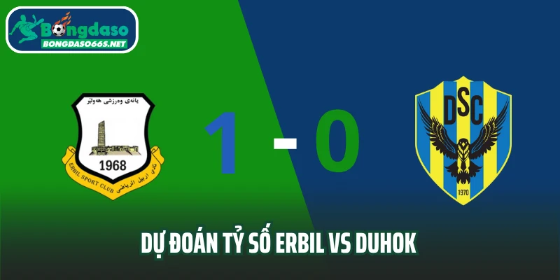 Dự đoán tỷ số Erbil vs Duhok