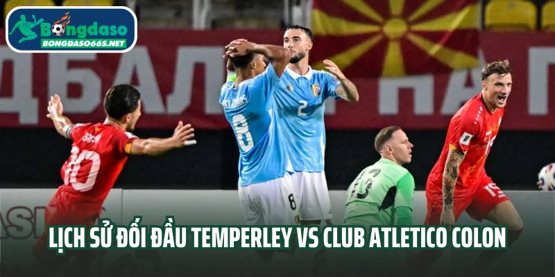 Lịch sử đối đầu Temperley vs Club Atletico Colon